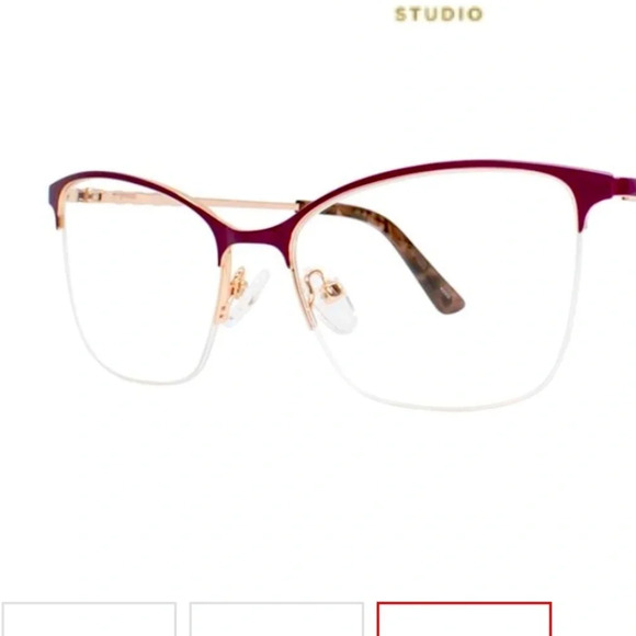 Adrienne Vittadini Studio AV628 Eyeglasses Frames 50-16-130. RXable NWT
